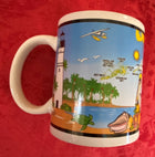 Key West coffee cup, Can Koozie and ornaments package
